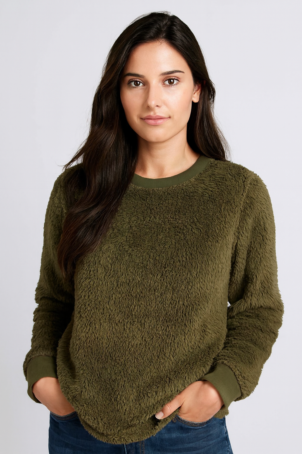 Plush Fleece Sweater
