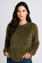Plush Fleece Sweater